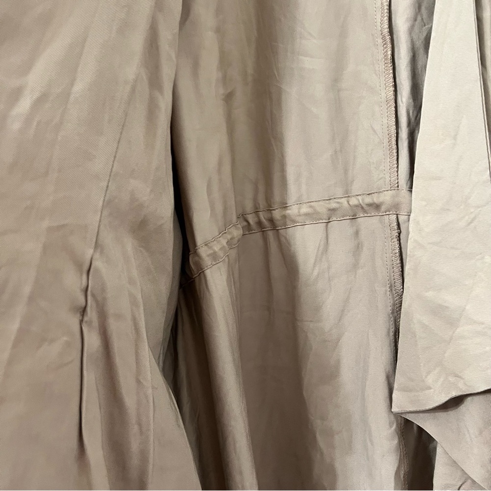 Torrid Taupe Drape Front Utility Jacket Size 4 (4X) - Picture 5 of 7
